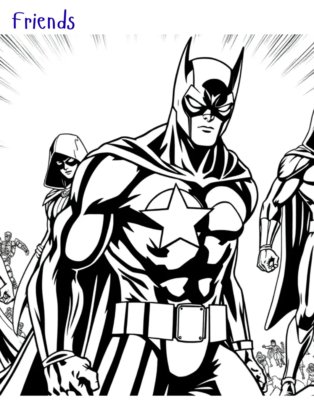 Superhero Coloring e-books product image (2)