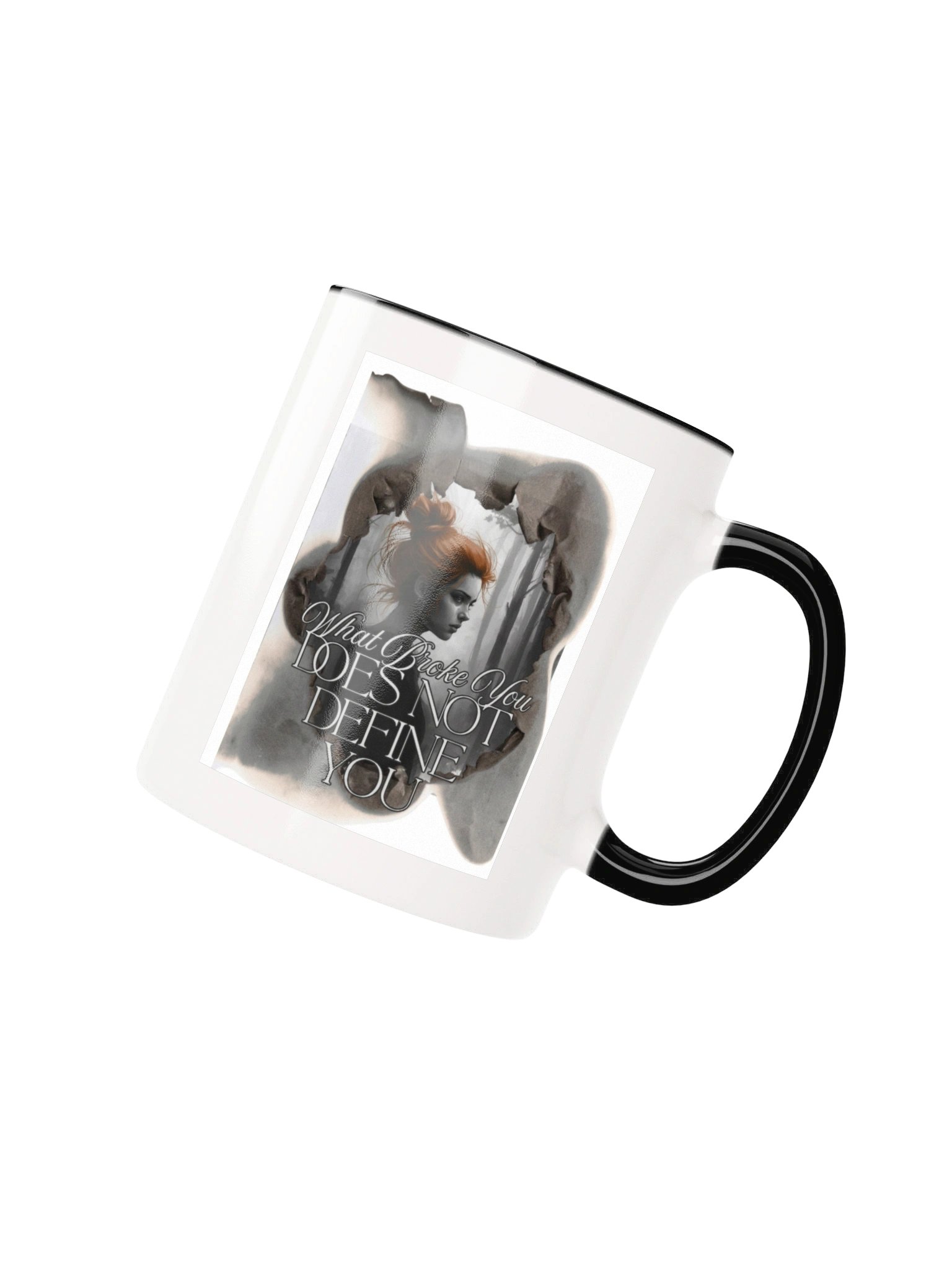 Mind Matter- What Broke You Does Not Define You- Multi Colored Mug product image (2)