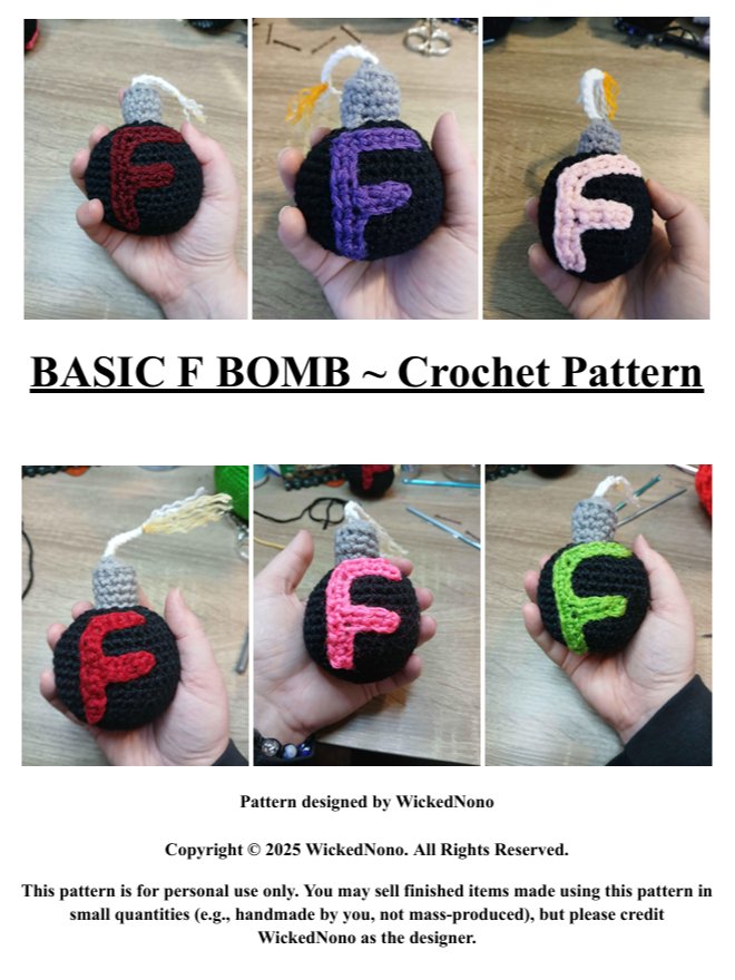 Basic F Bomb *THE PATTERN* product image (1)