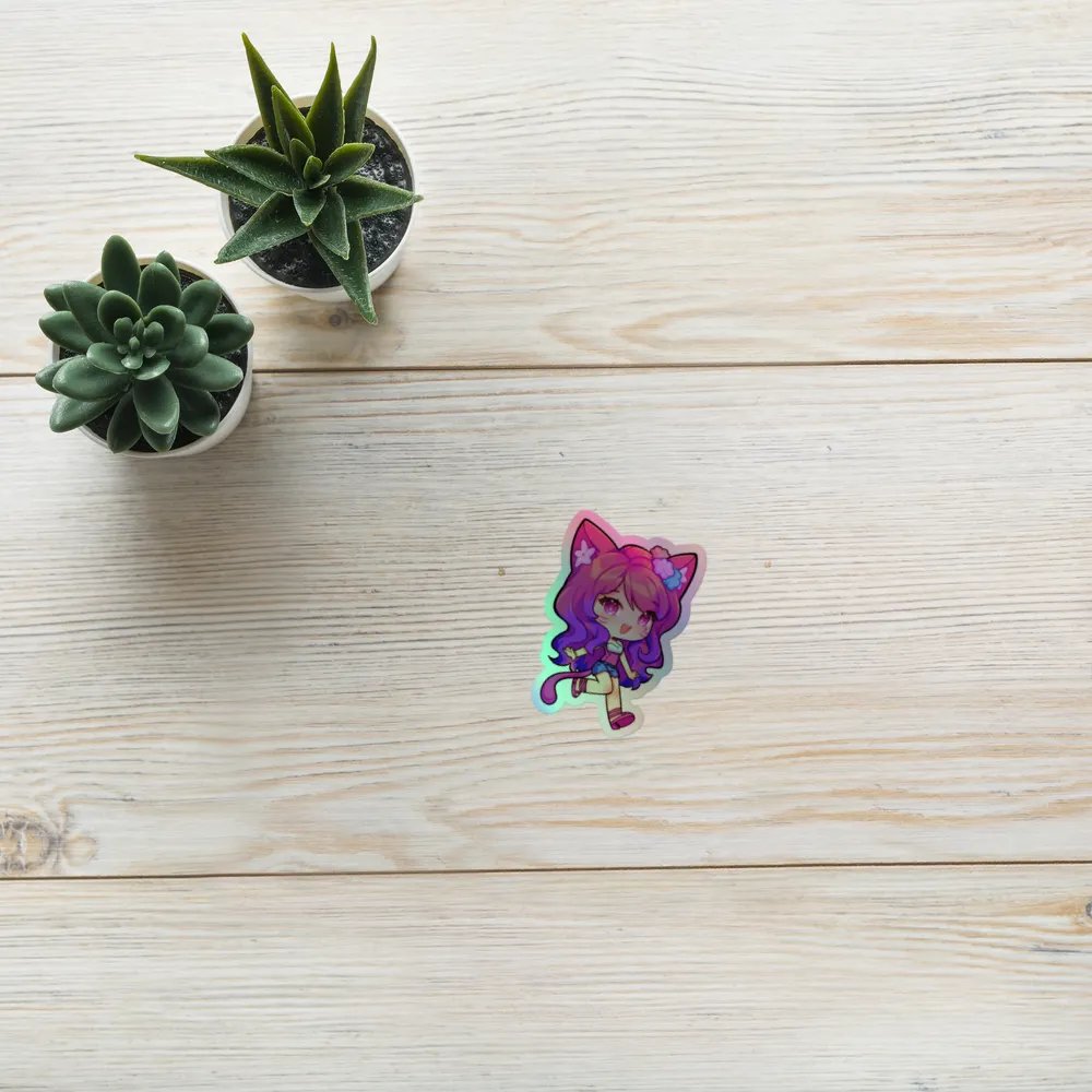 Hey! Holo Sticker product image (8)