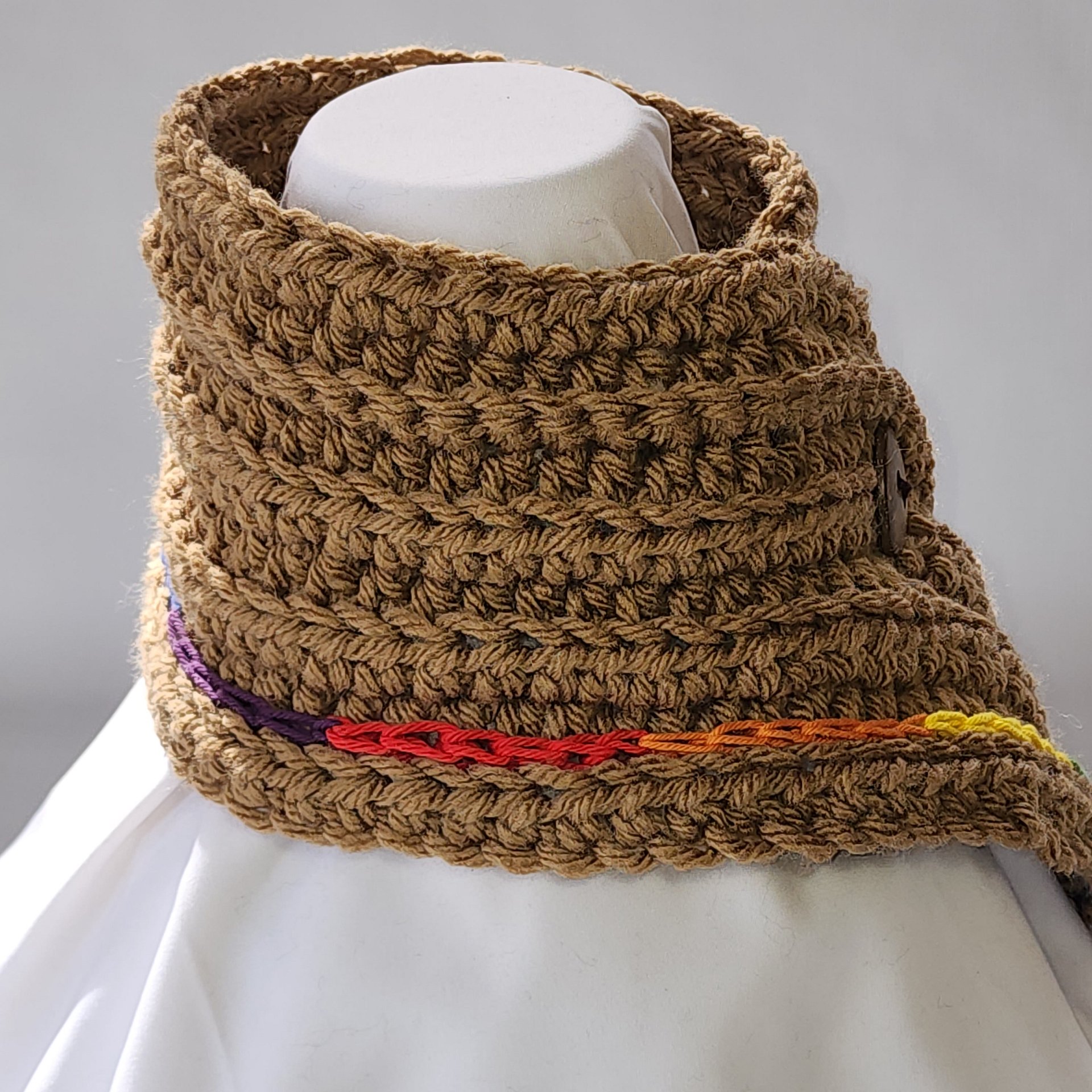 Crochet Cowl Scarf: Personalized Pride Colors, Acrylic Blend product image (8)