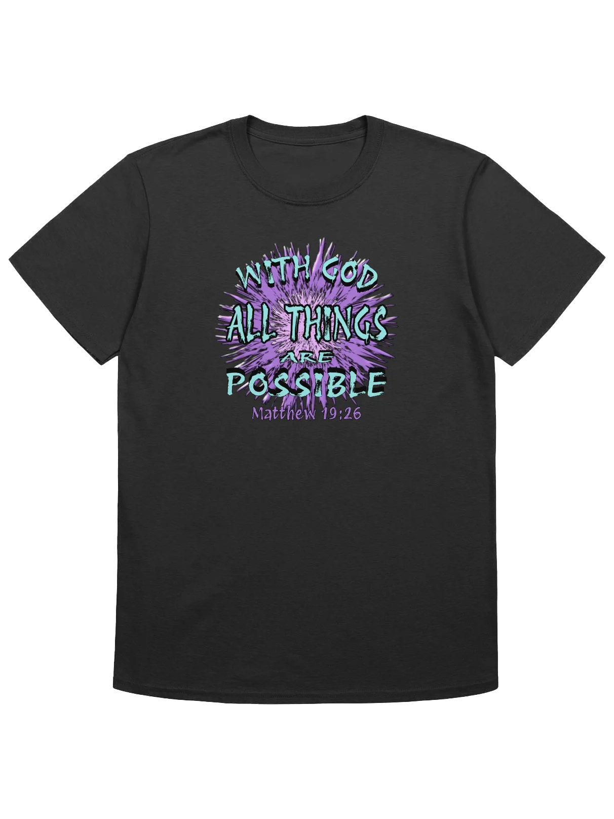 With God All Things Are Possible T-Shirt product image (4)