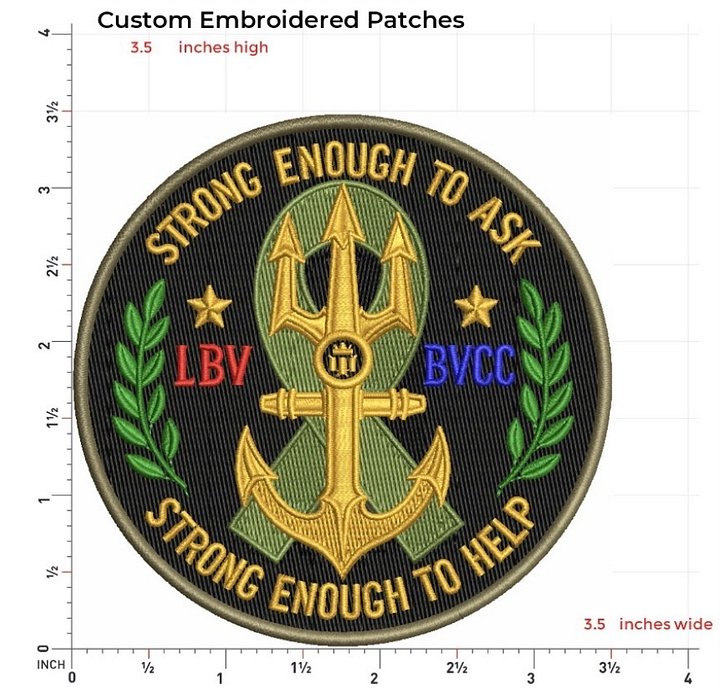 LBV/BVCC COLLABORATION PATCH FOR MENTAL HEALTH product image (2)