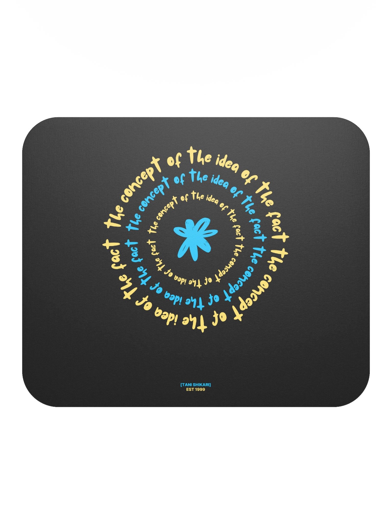 concept of a mousepad (black) product image (2)