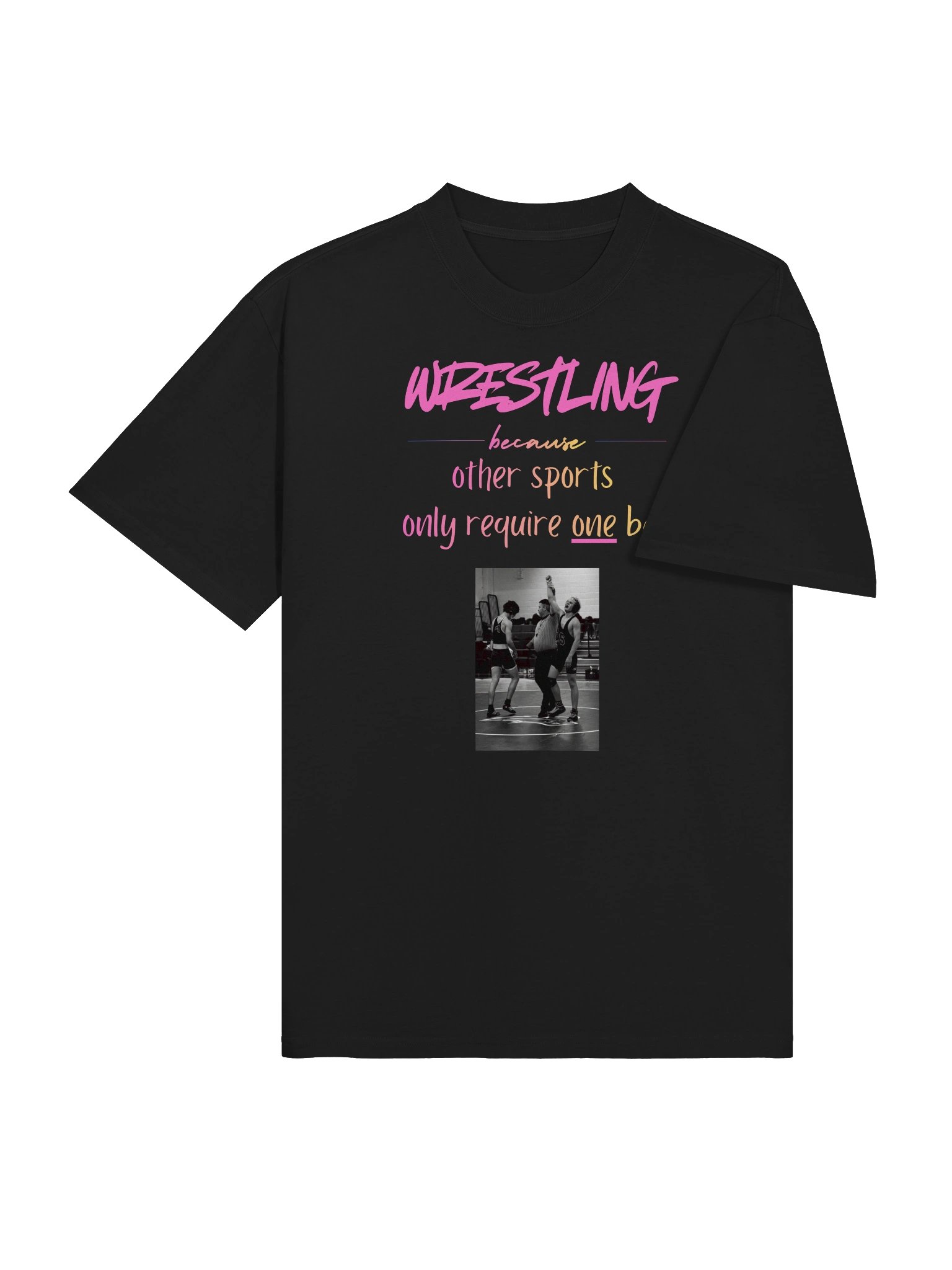 Wrestling One Ball Graphic Tee product image (4)