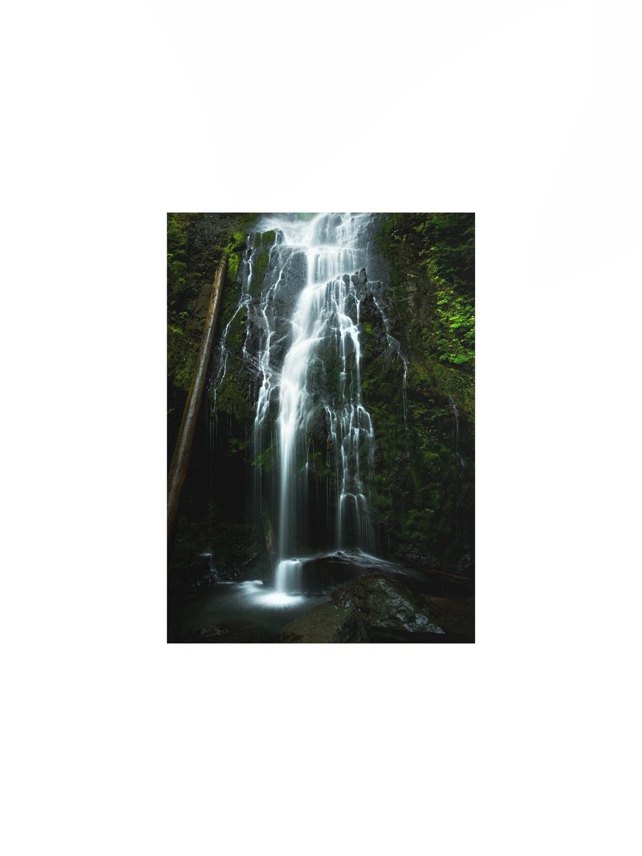 Misty Falls - Fine Art Print Poster product image (2)