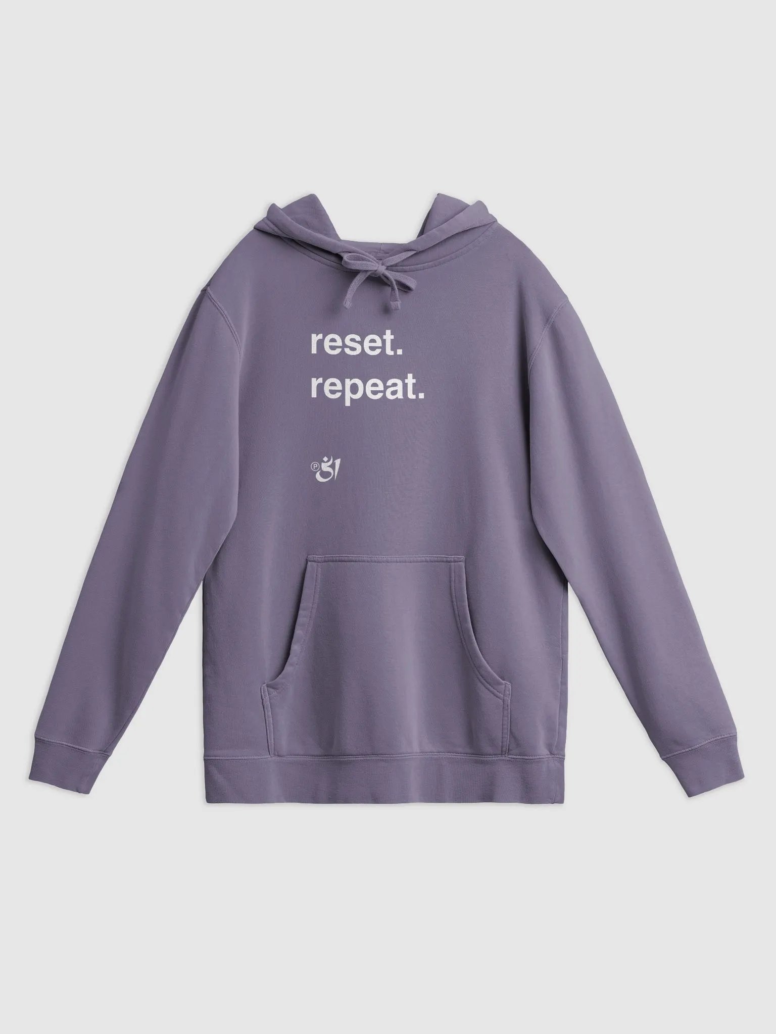 reset. repeat. hoodie product image (1)