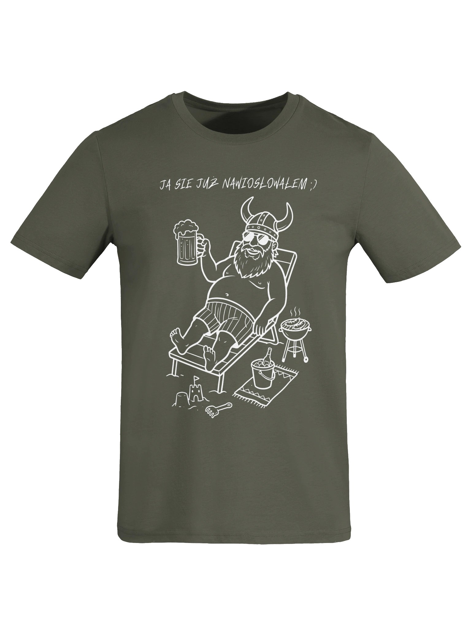 Ja się już nawiosłowałem - unisex t-shirt z bawełny organicznej product image (55)