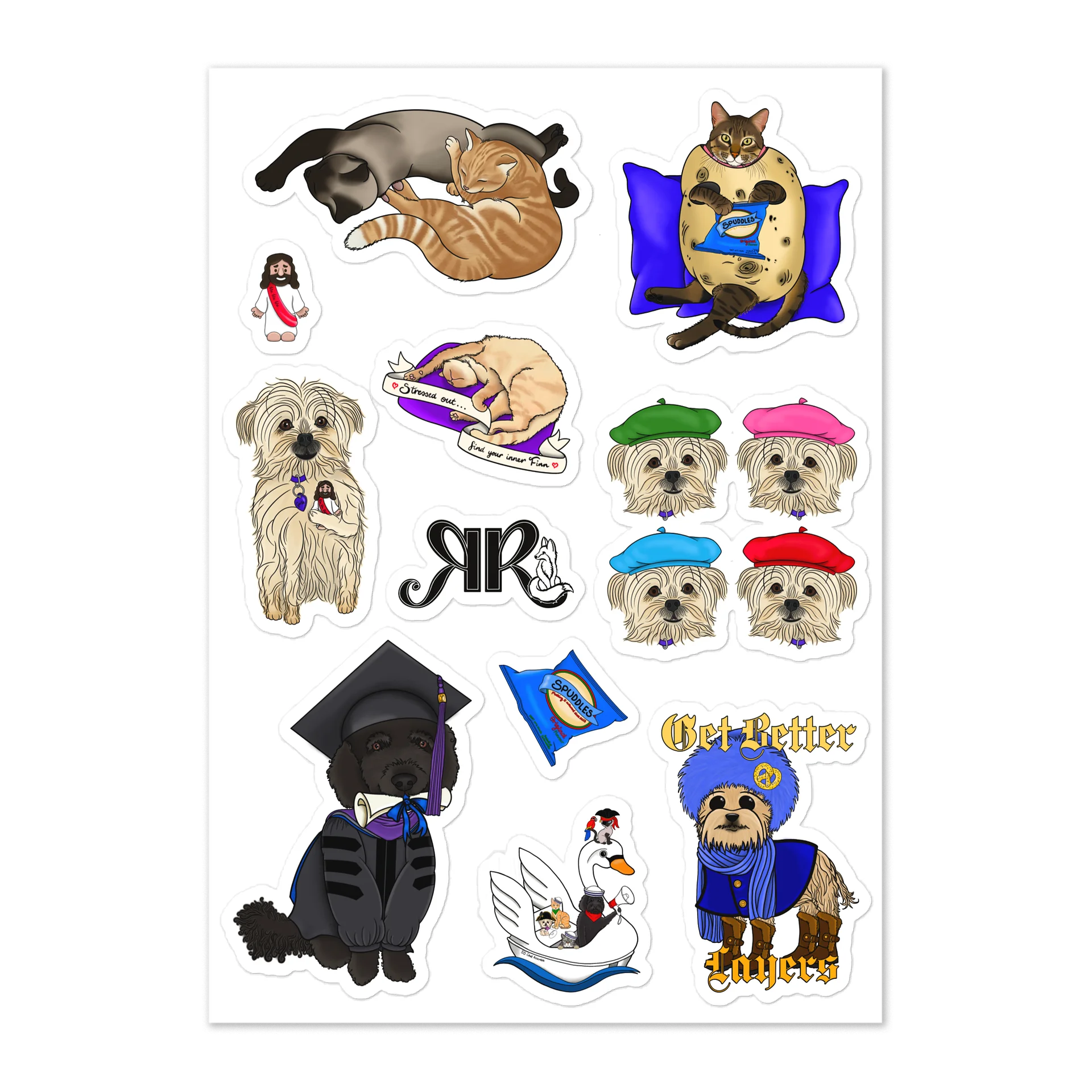 The Animals Sticker Pack product image (1)