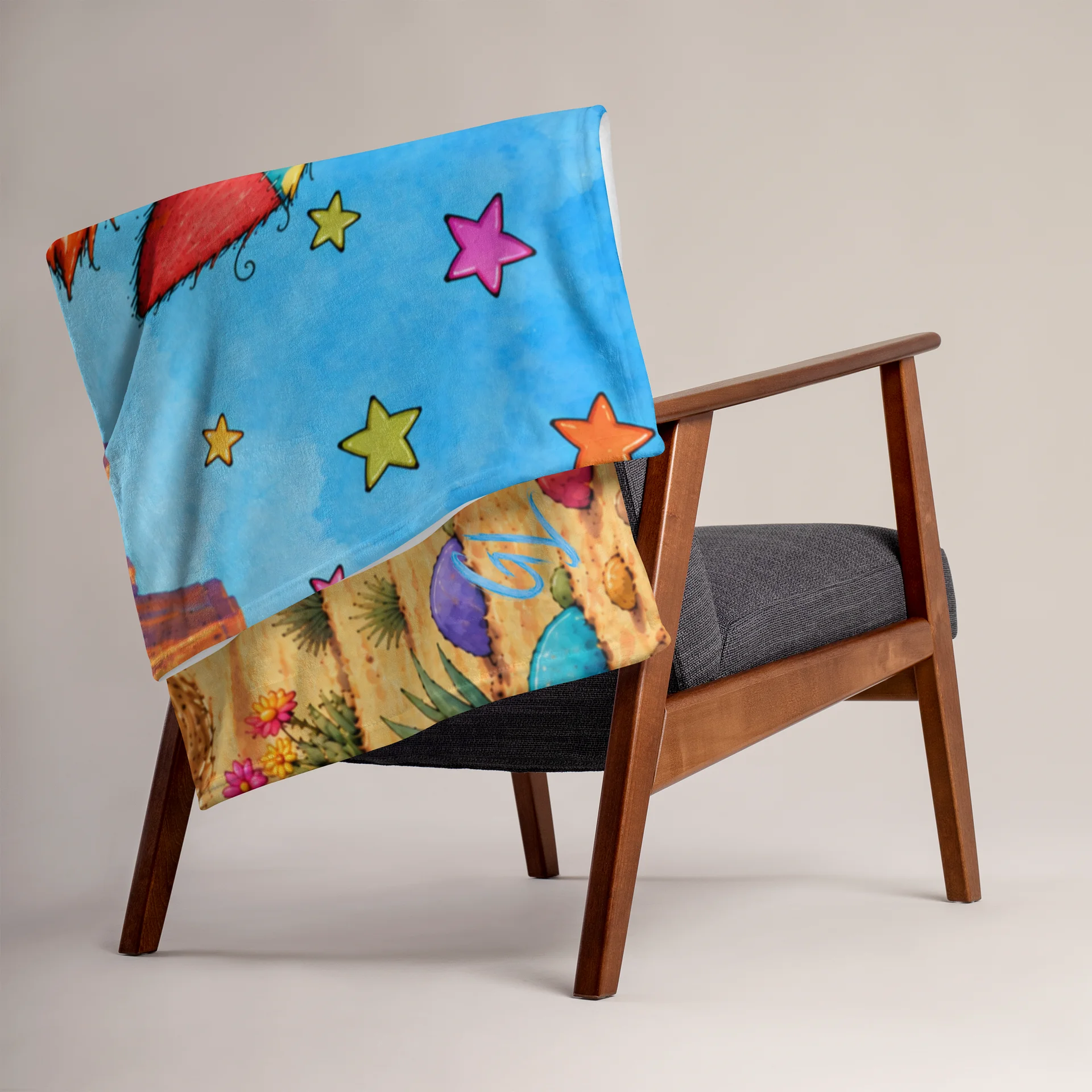 Plaid Faune- Pico le Renard product image (3)