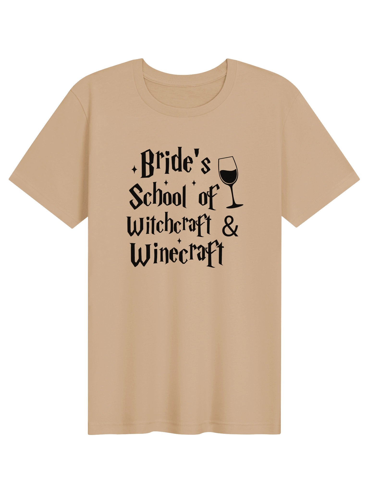 Bride's School of Witchcraft & Winecraft T-Shirt | Spooky Bride Tee product image (11)