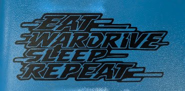 EAT WARDRIVE SLEEP REPEAT - RACING product image (1)