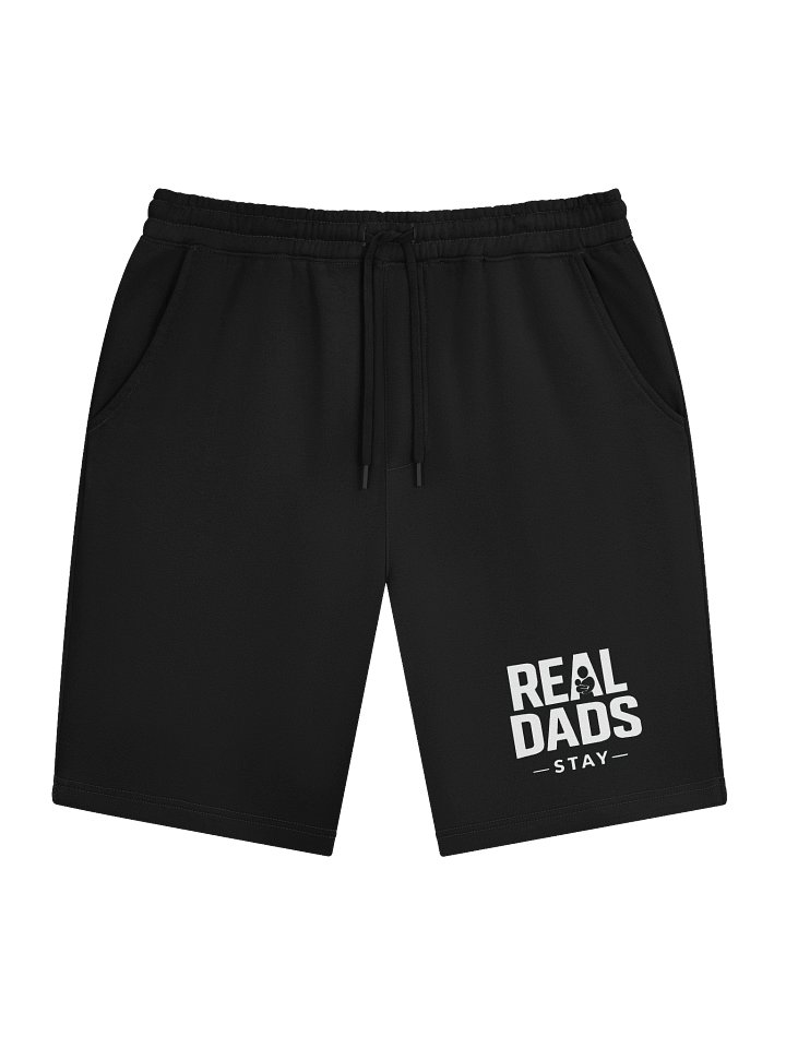 Real Dads Stay Black Graphic Shorts product image (1)