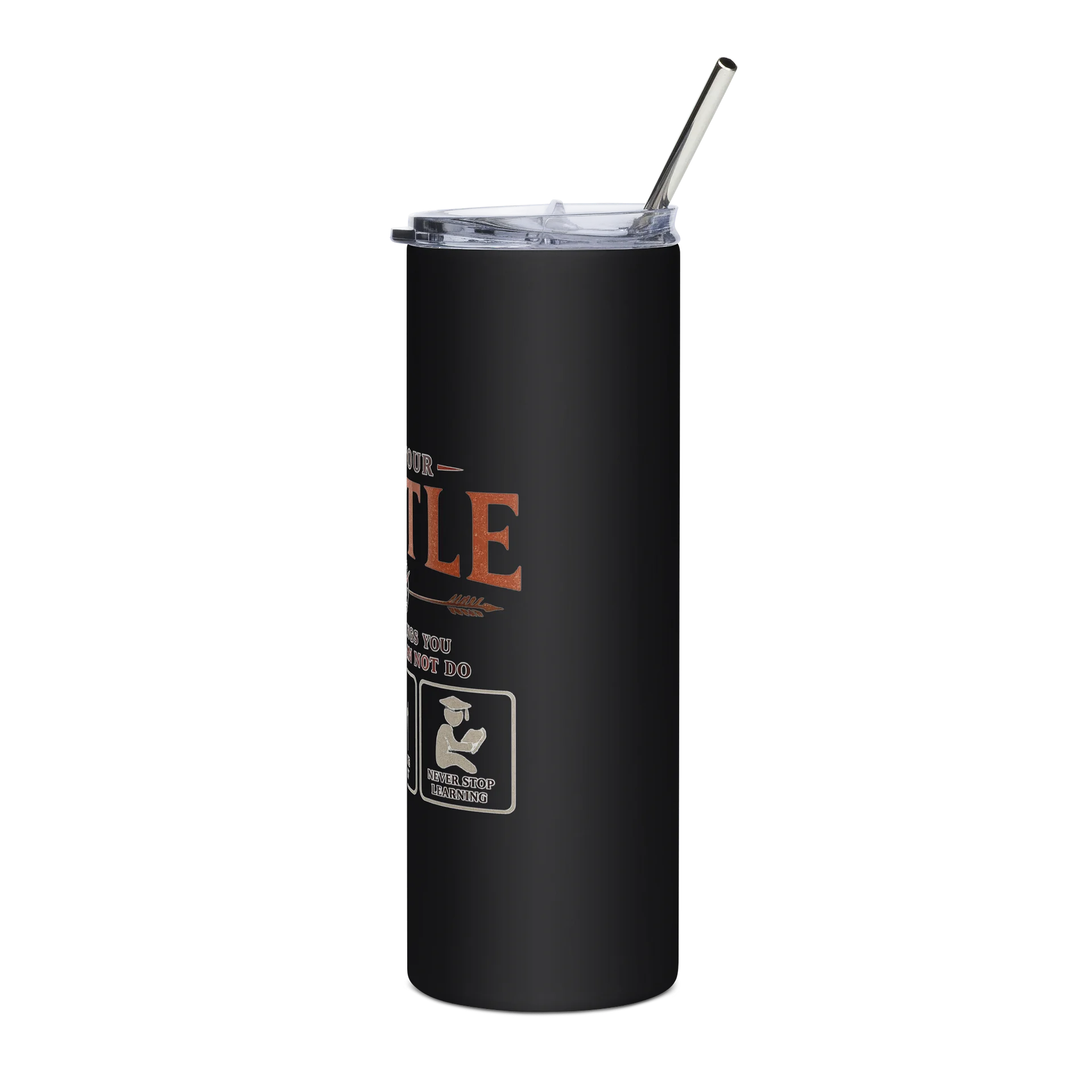 Test Your Mettle Motivational Tumbler product image (3)