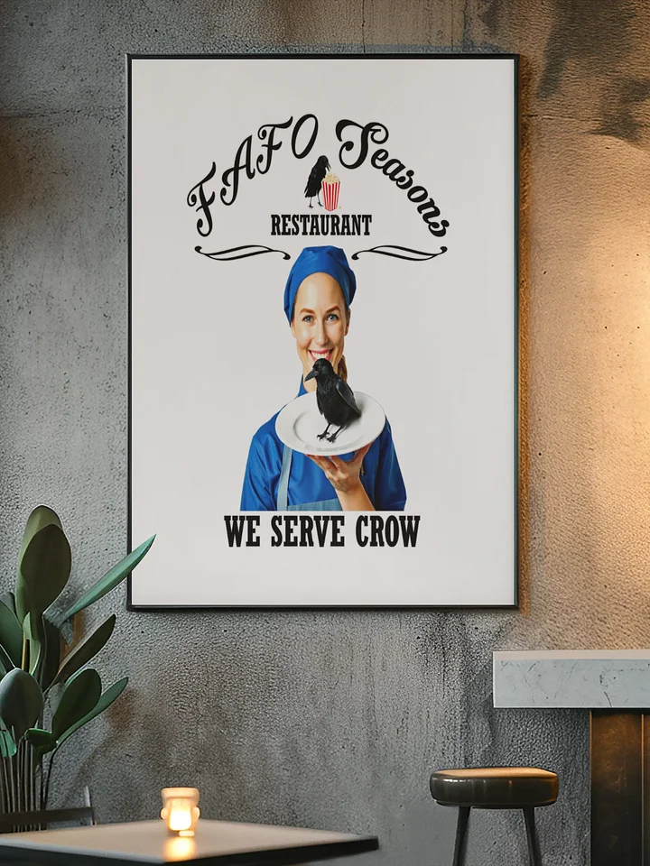 FAFO Seasons Restaurant Wall Art - Political Satire Poster Print product image (2)
