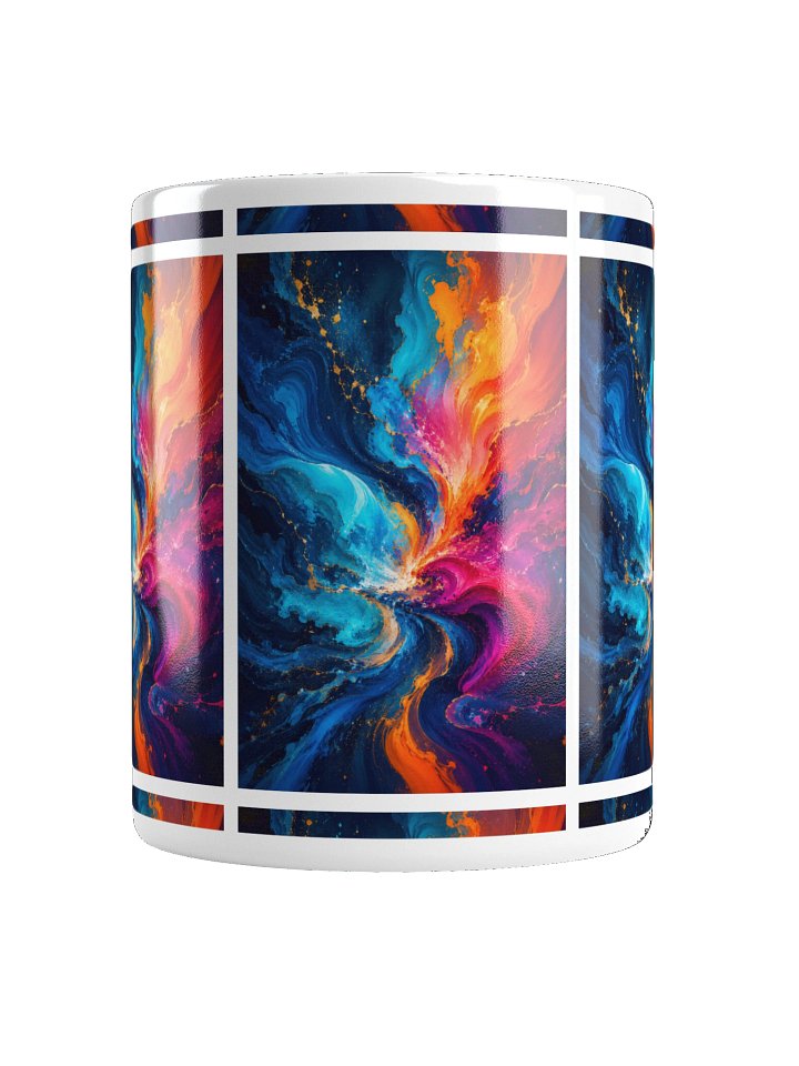 Cosmic Swirl Abstract Ceramic Mug product image (2)