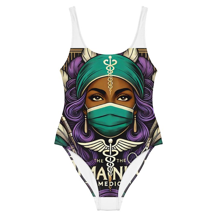 Humanities In Medicine Masked Medicinal Muse Swimsuit product image (2)