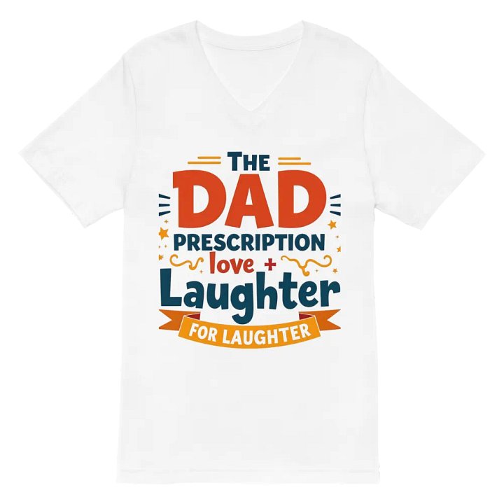 Love + Laughter Dad V-Neck Tee product image (6)