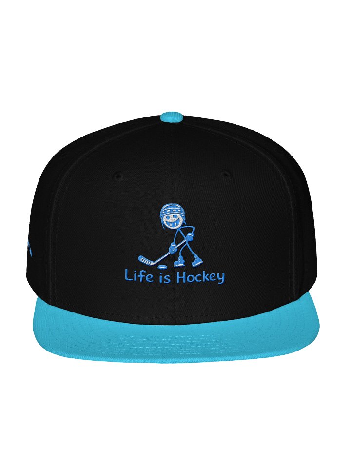 Life is Hockey Snapback (Teal) product image (1)