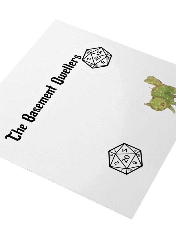 three die cut stickers product image (3)