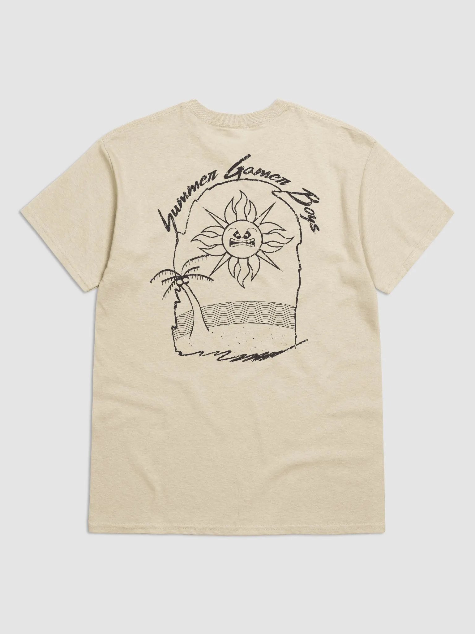 Summer Gamer Boys Tee (Monochrome) product image (5)