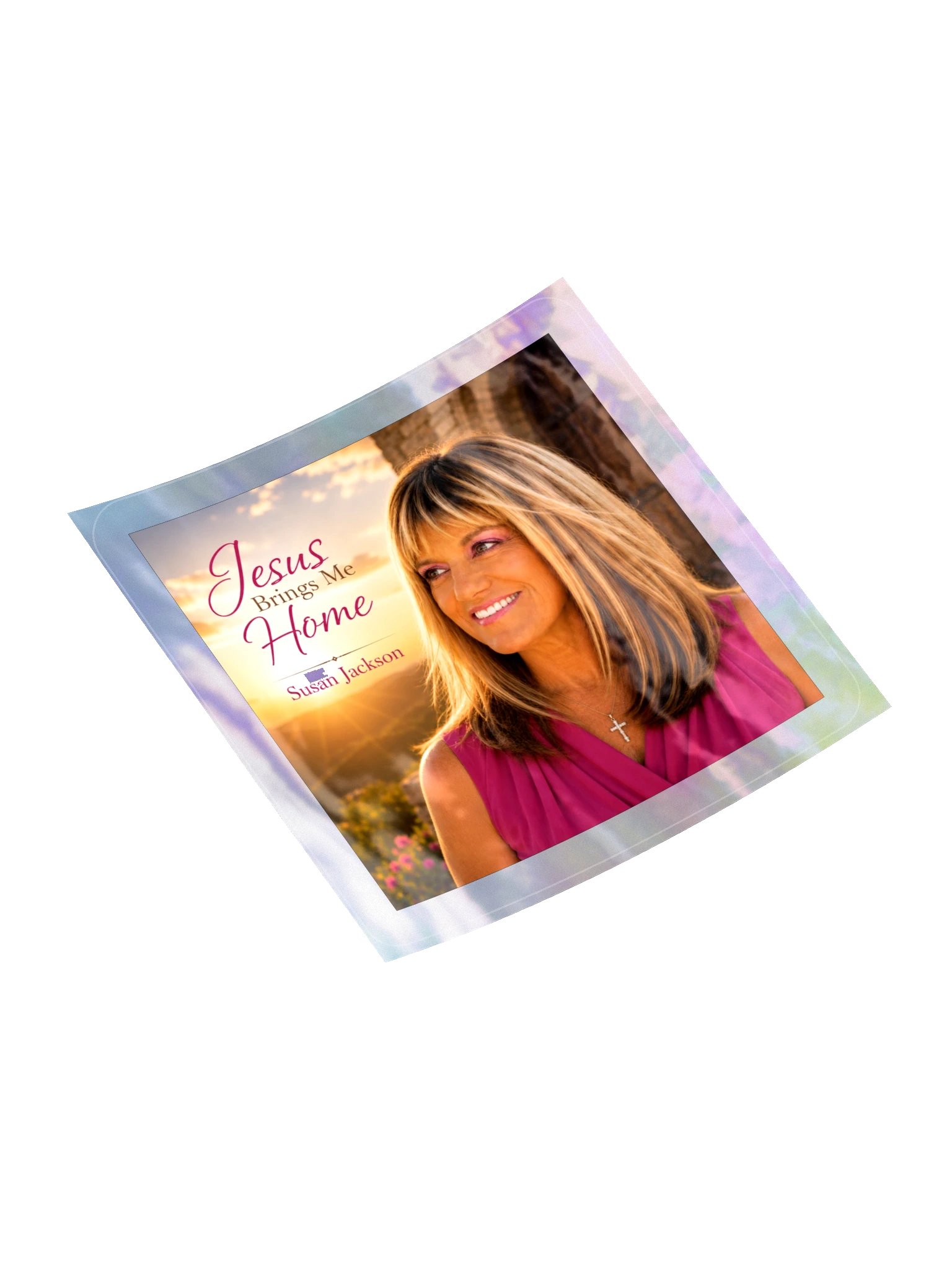 Jesus Brings Me Home Holographic Sticker product image (4)