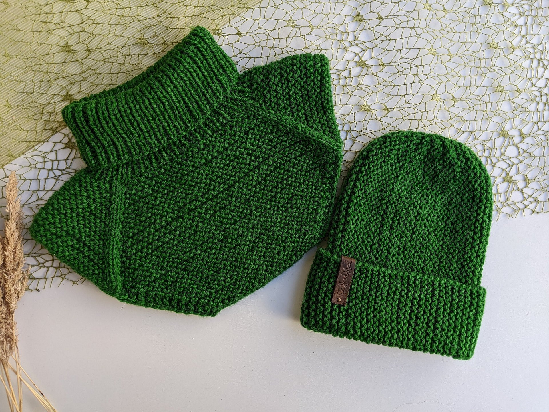 Turtleneck Dickey Knitting Pattern product image (7)