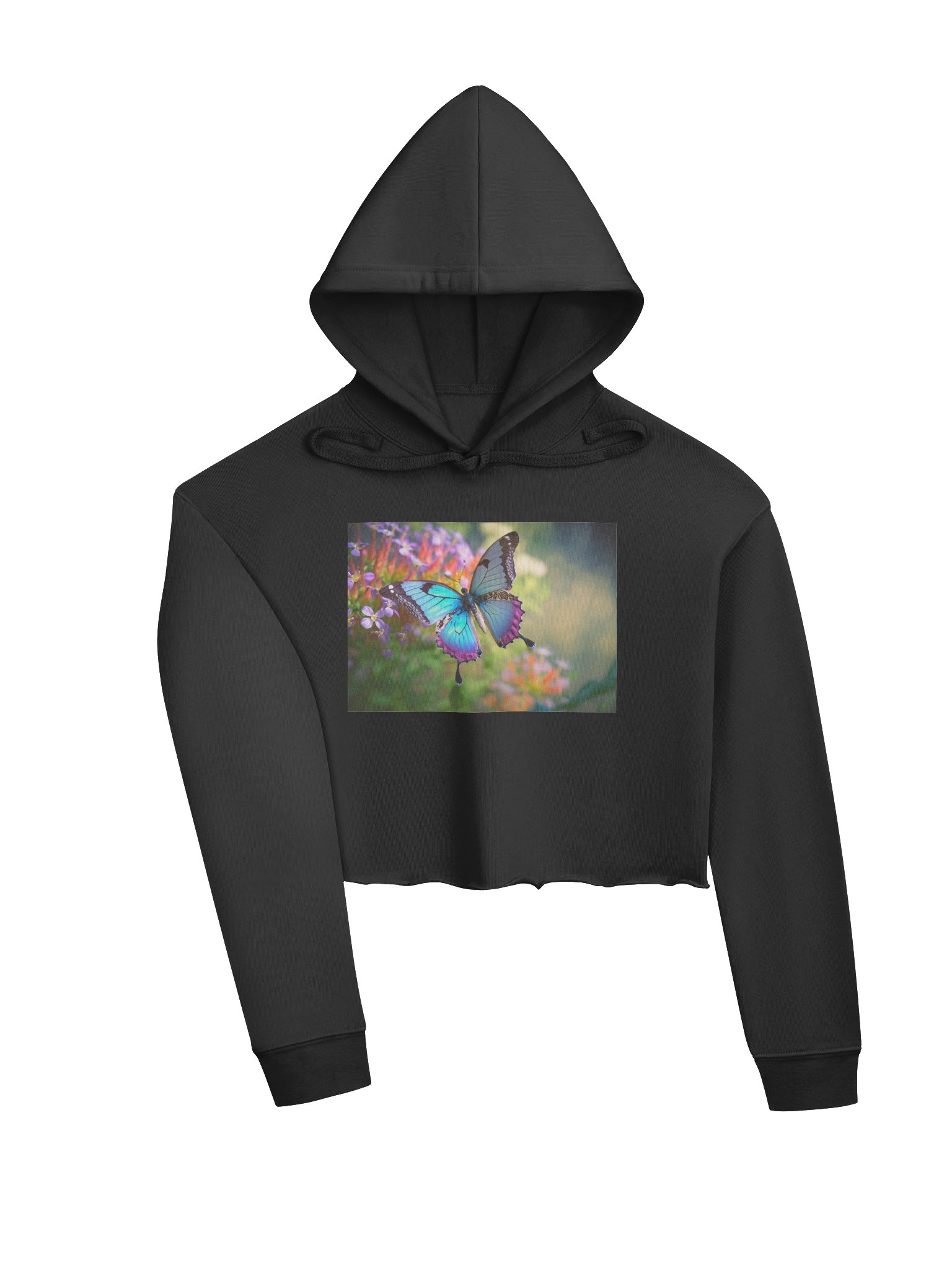 JUST BLOOM — CROPPED HOODIE product image (3)