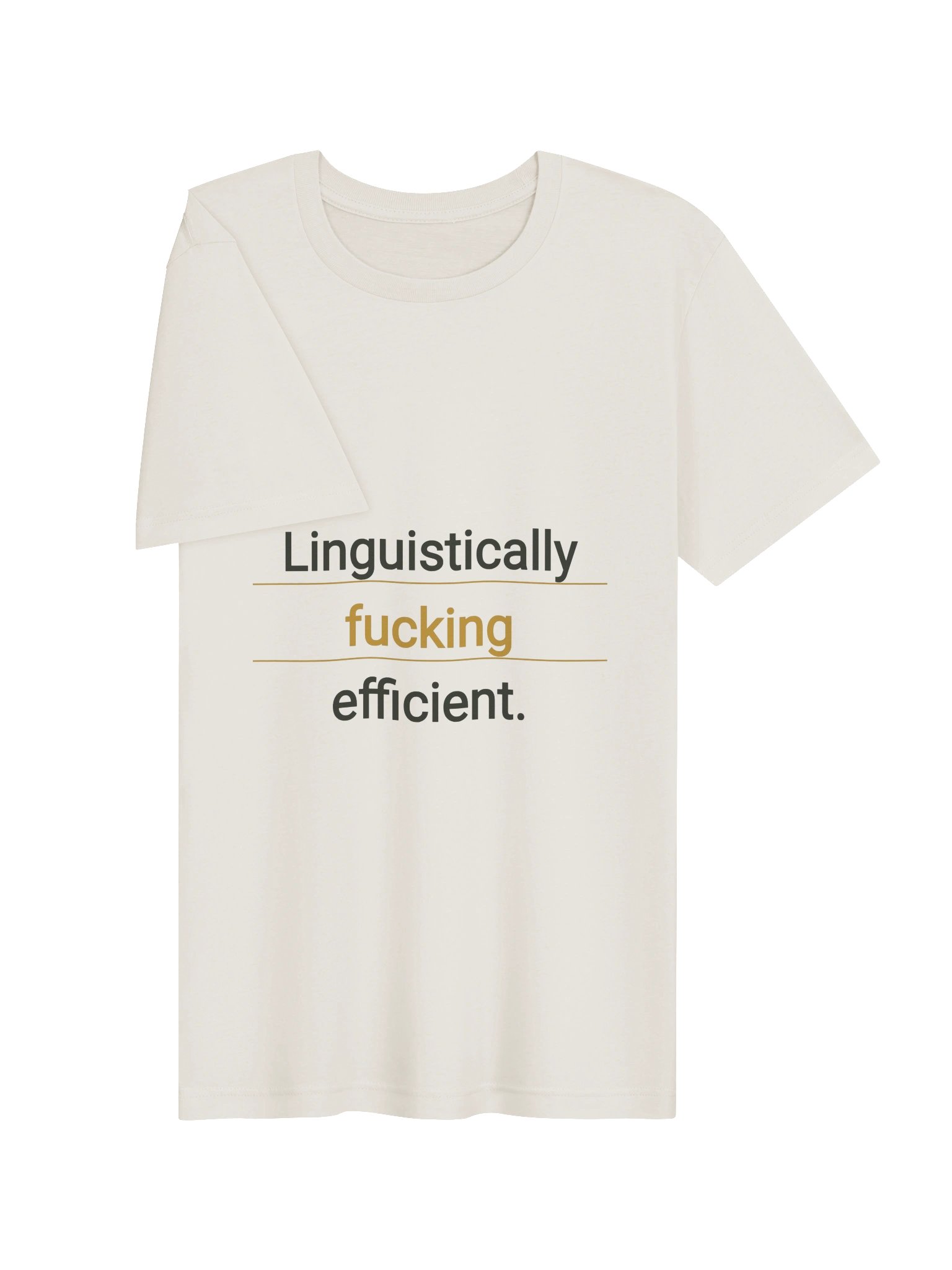Linguistically... efficient T Shirt product image (2)
