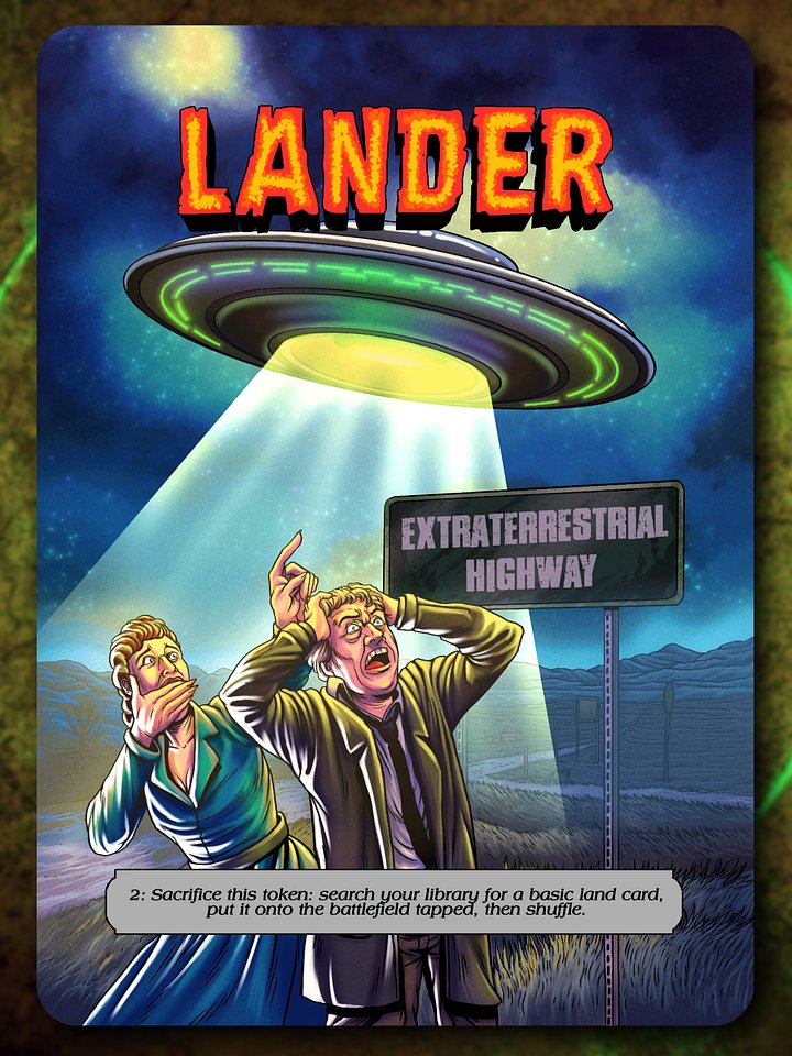 Lander Full Art Token product image (1)