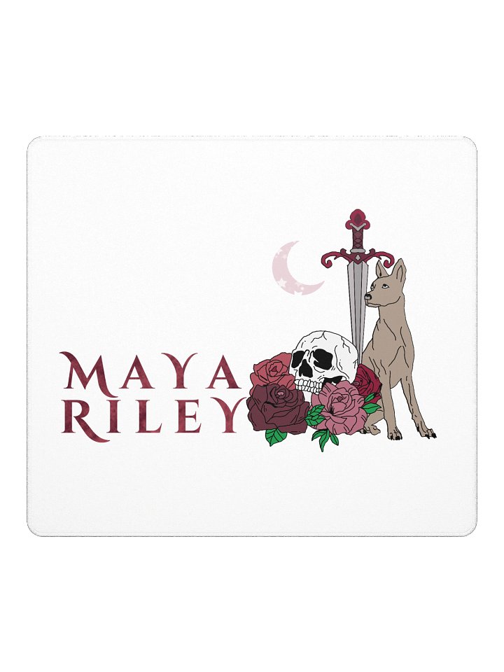 Maya Riley Logo Gaming Mouse Pad product image (2)