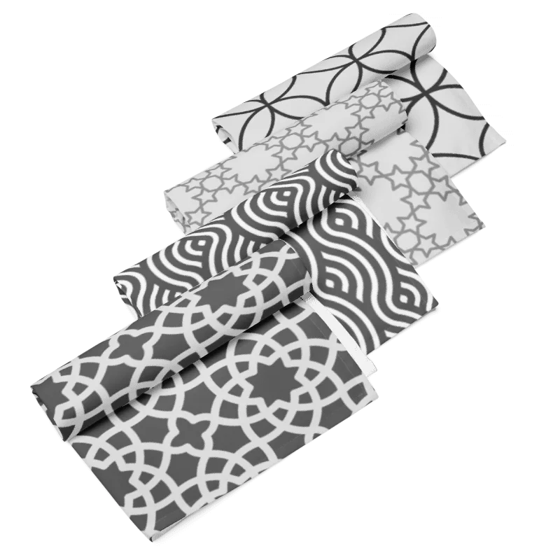 Starry Geometric Cloth Napkin Set product image (6)