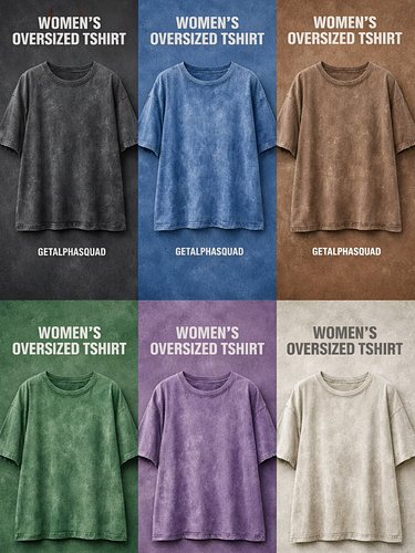 New Drop Incoming 🚨
Acid Wash Women’s Oversized Tees — built differently.

6 Colours. 1 Vibe.
Comfort × Street × Effortless d...