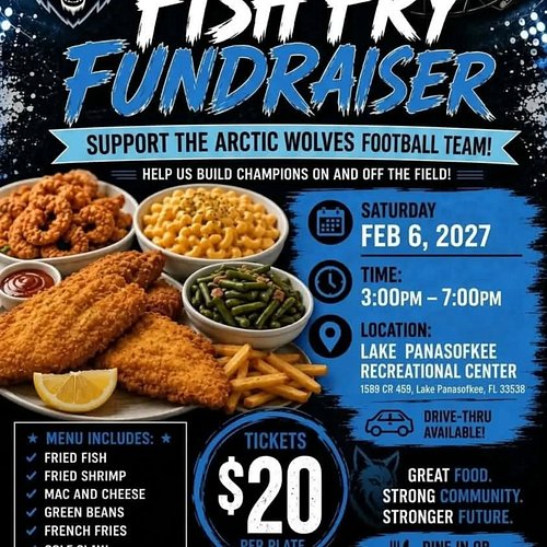 Hey Guys!!! Get ready for our first official Fish Fry Fundraiser Kick-Off Event. Coming the first weekend in February 2027. L...