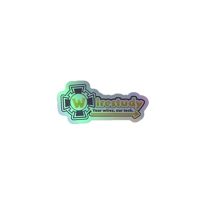 Wirestudy Holographic Corporate Sticker product image (1)