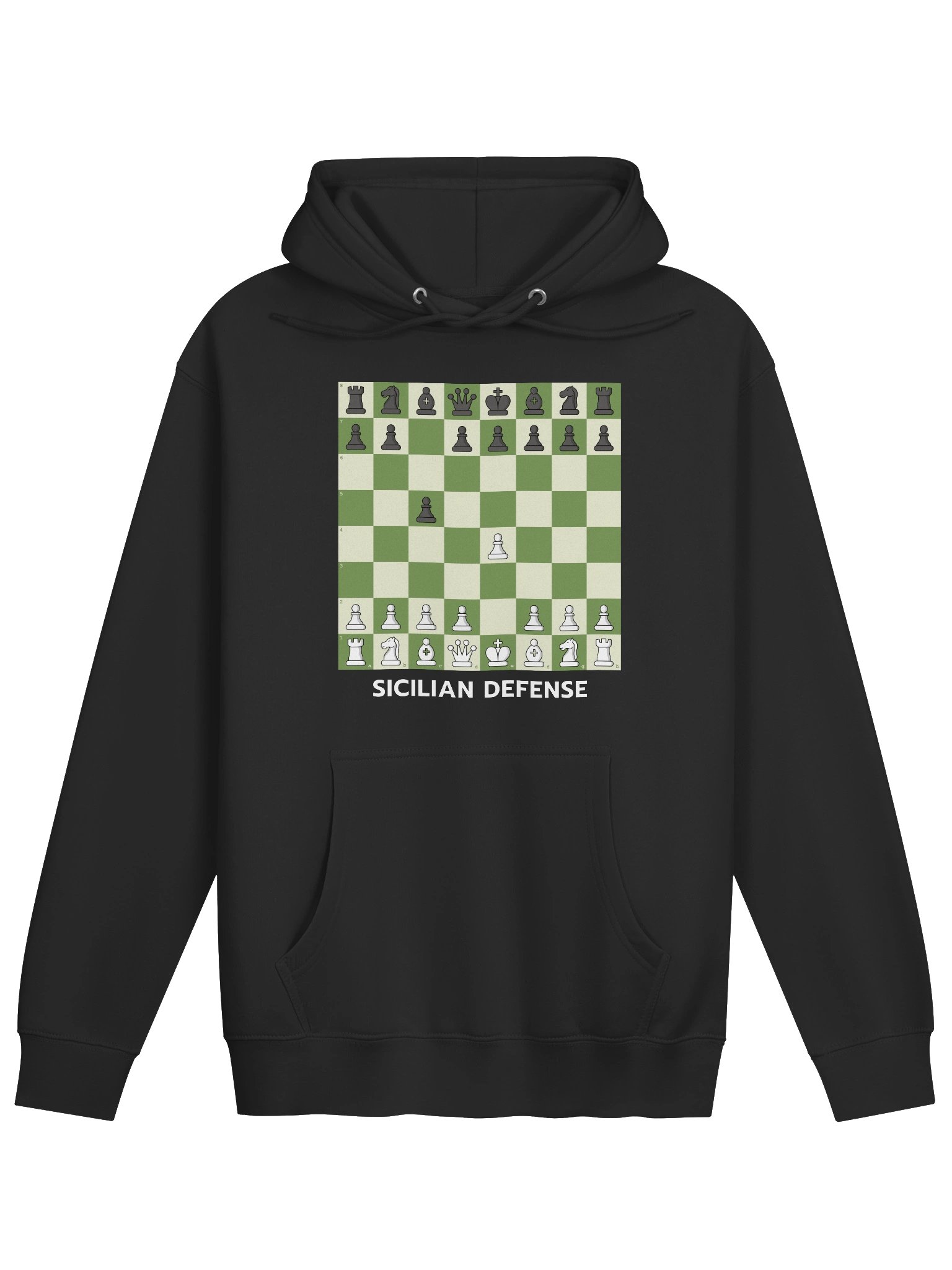 Sicilian Defense Chess Hoodie product image (2)