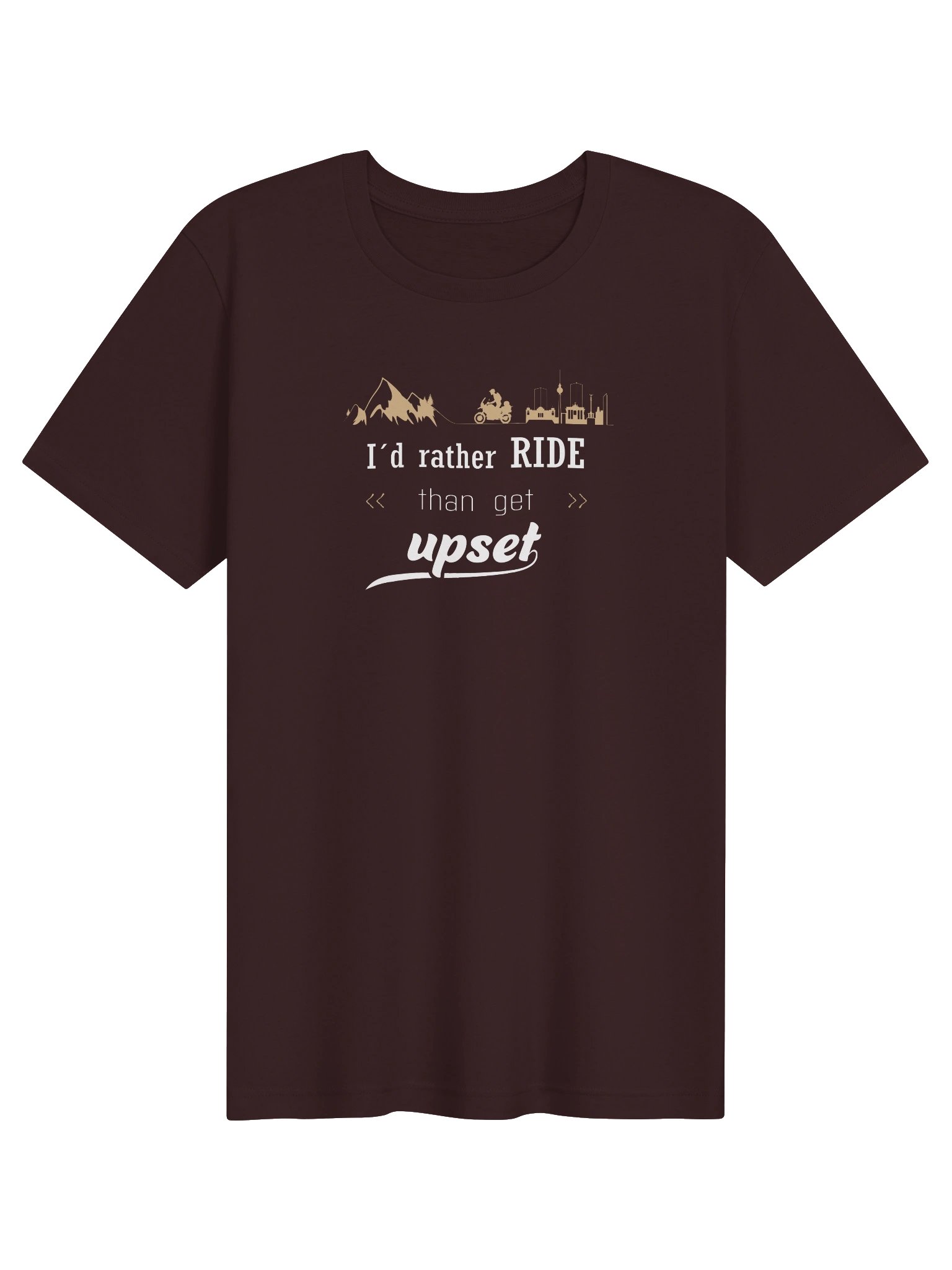 I'd rather RIDE than get upset | WOMEN’S T-Shirt product image (13)
