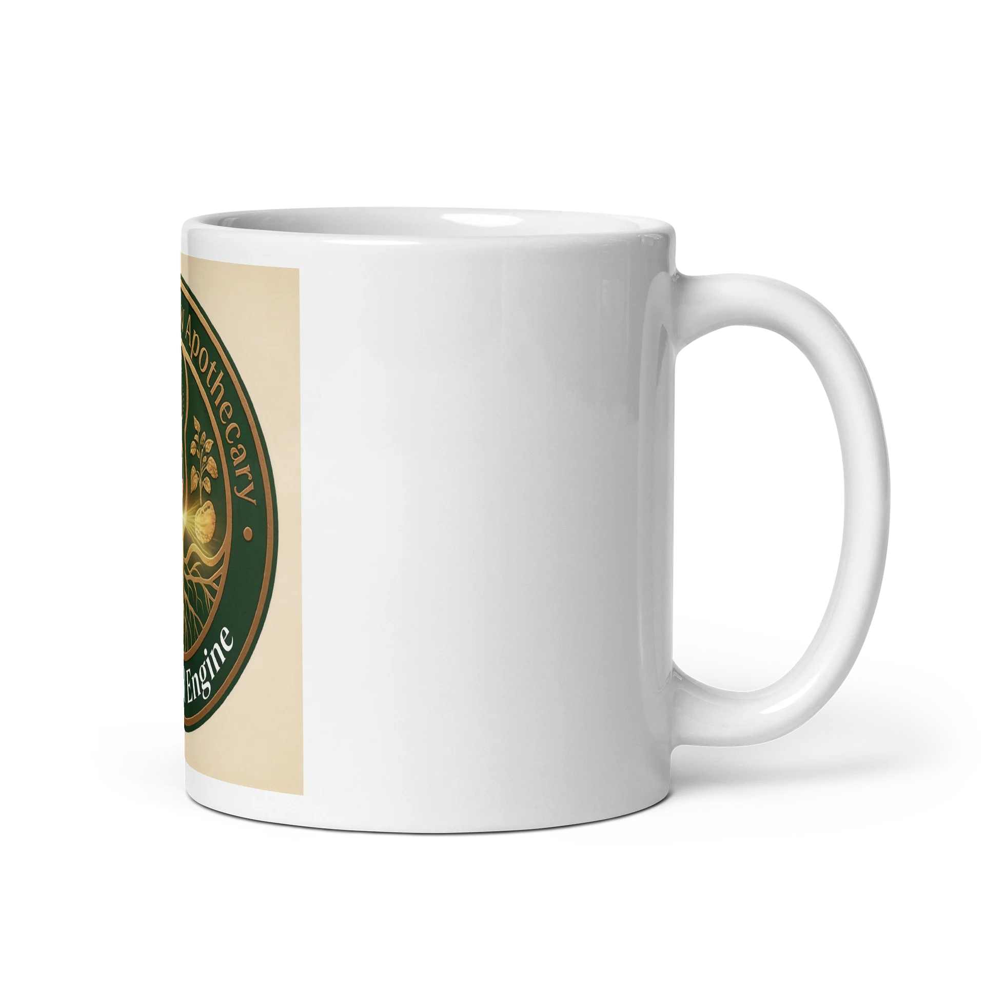 The Living Flow Botanical Crest Jumbo Mug product image (1)