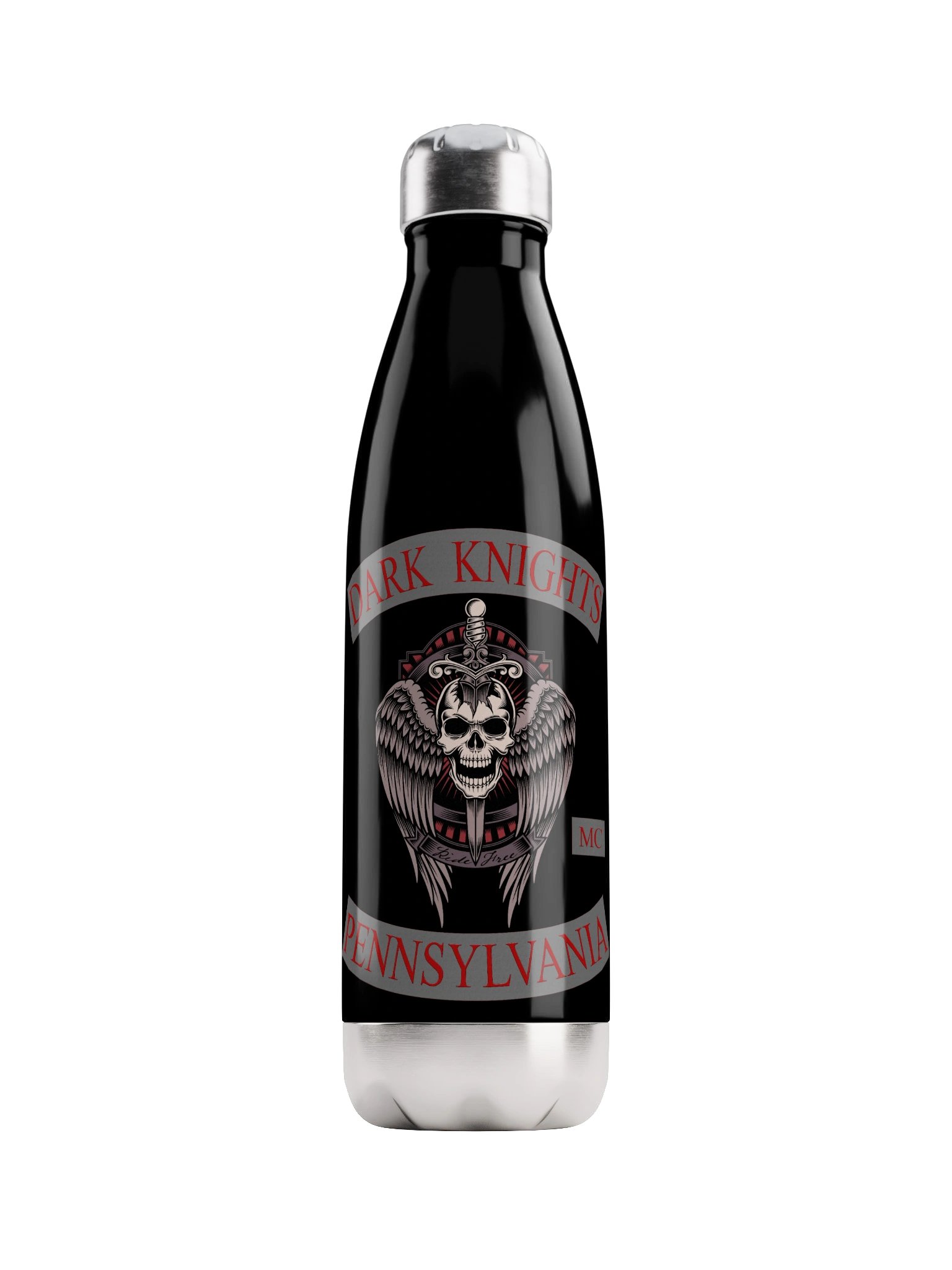 Dark Knights MC Stainless Steel Water Bottle product image (2)