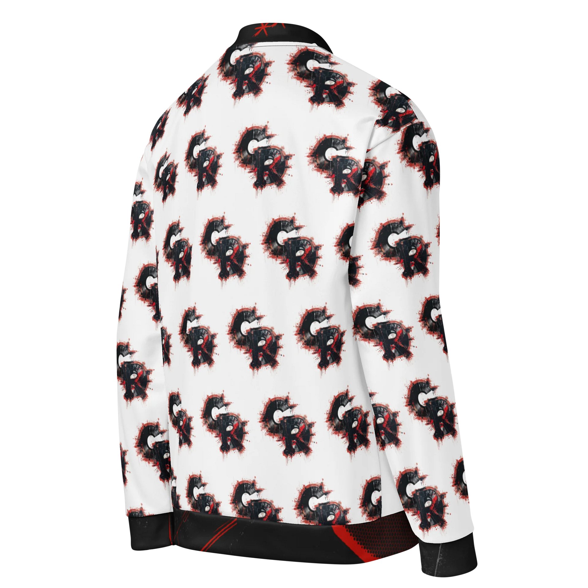 Contusion Records Logo All-Over Bomber Jacket product image (4)