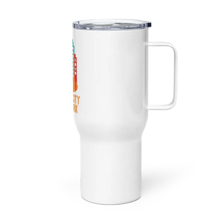 Bitcoin City New York Travel Mug product image (2)