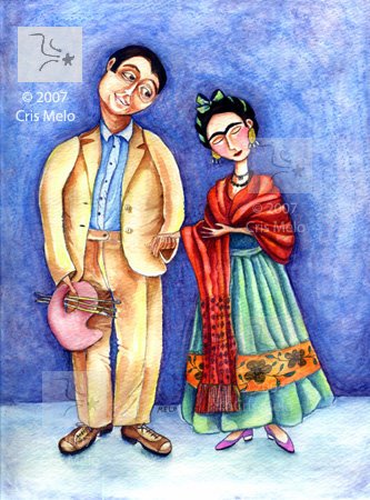 PRINT: Frida Kahlo "The Love of Frida" product image (1)