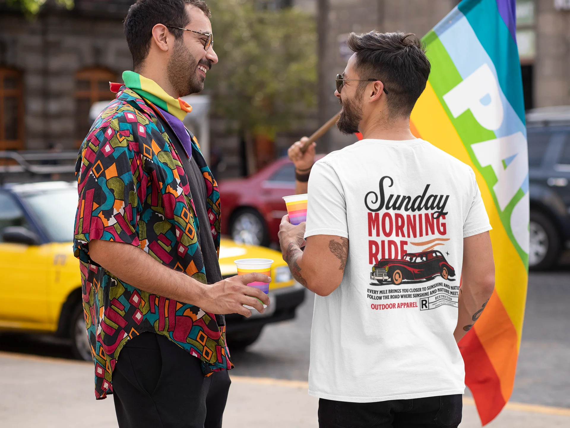 Sunday Morning Ride Outdoor Tee product image (33)