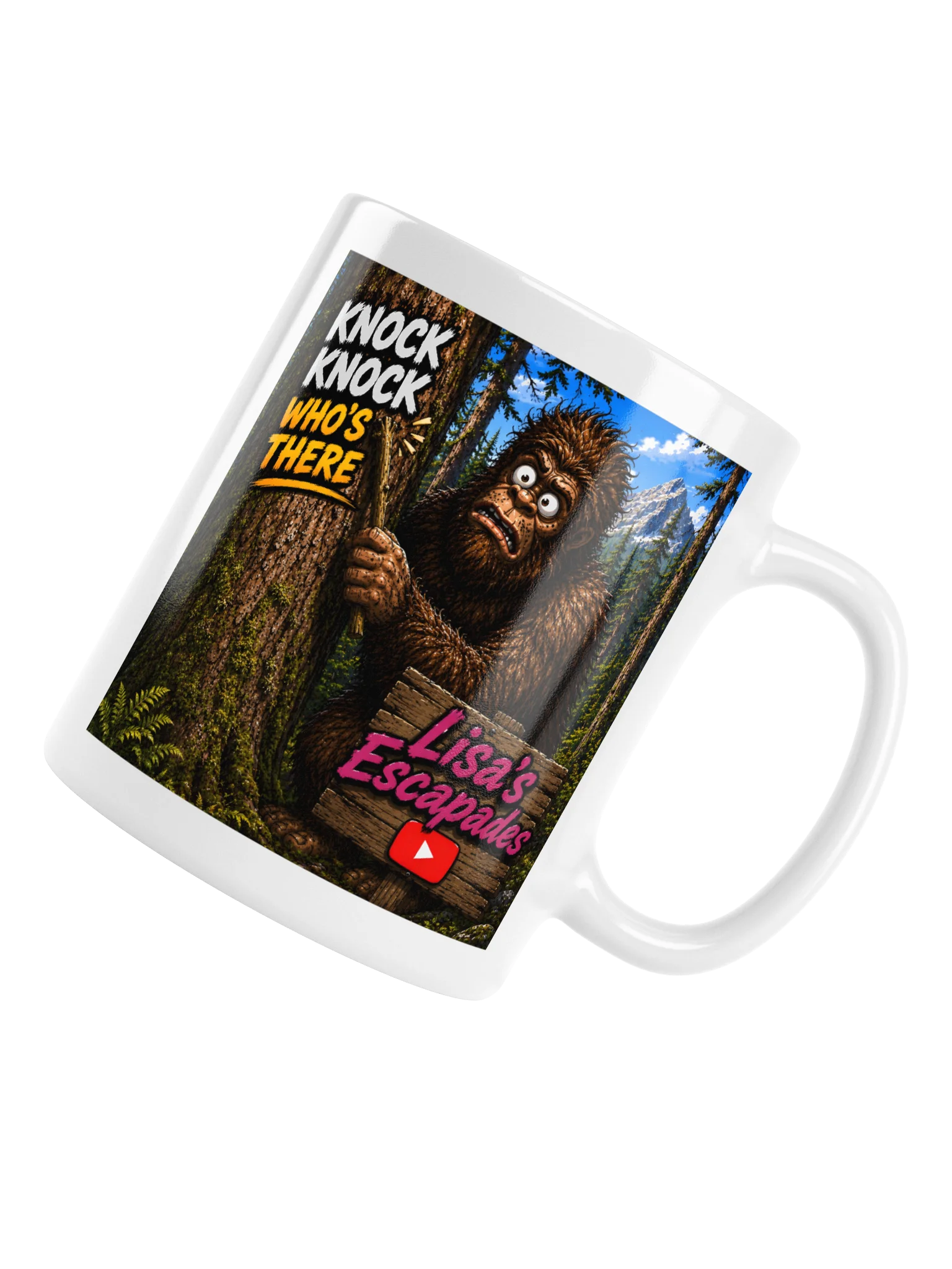 Trending Bigfoot Knock Knock Mug product image (6)