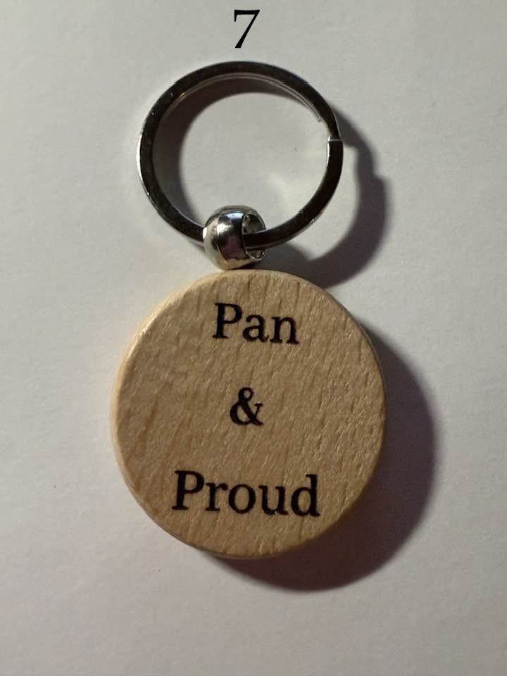 LGBTQ+ Wooden Engraved Keychains | Pride, Love & Identity Designs | Handmade & Meaningful (1) product image (7)