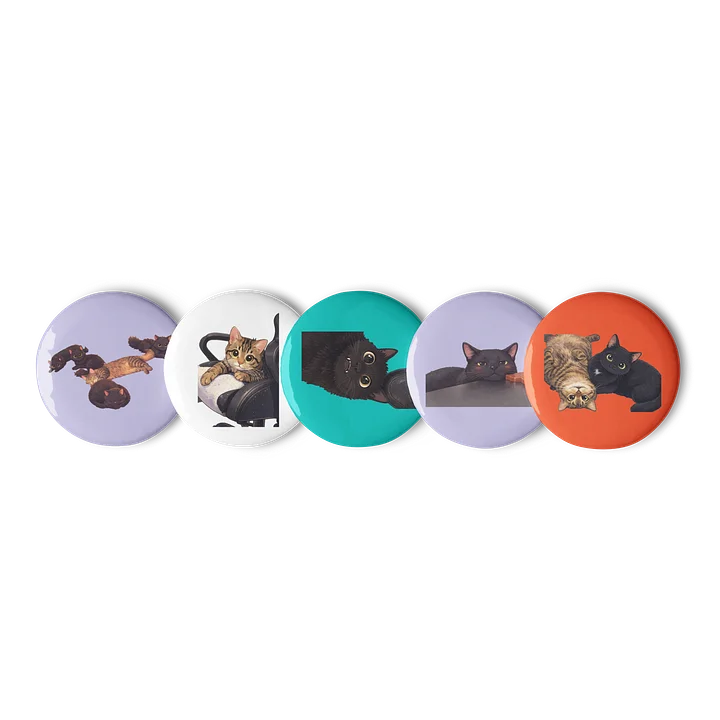 Cat brigade Button Set product image (1)