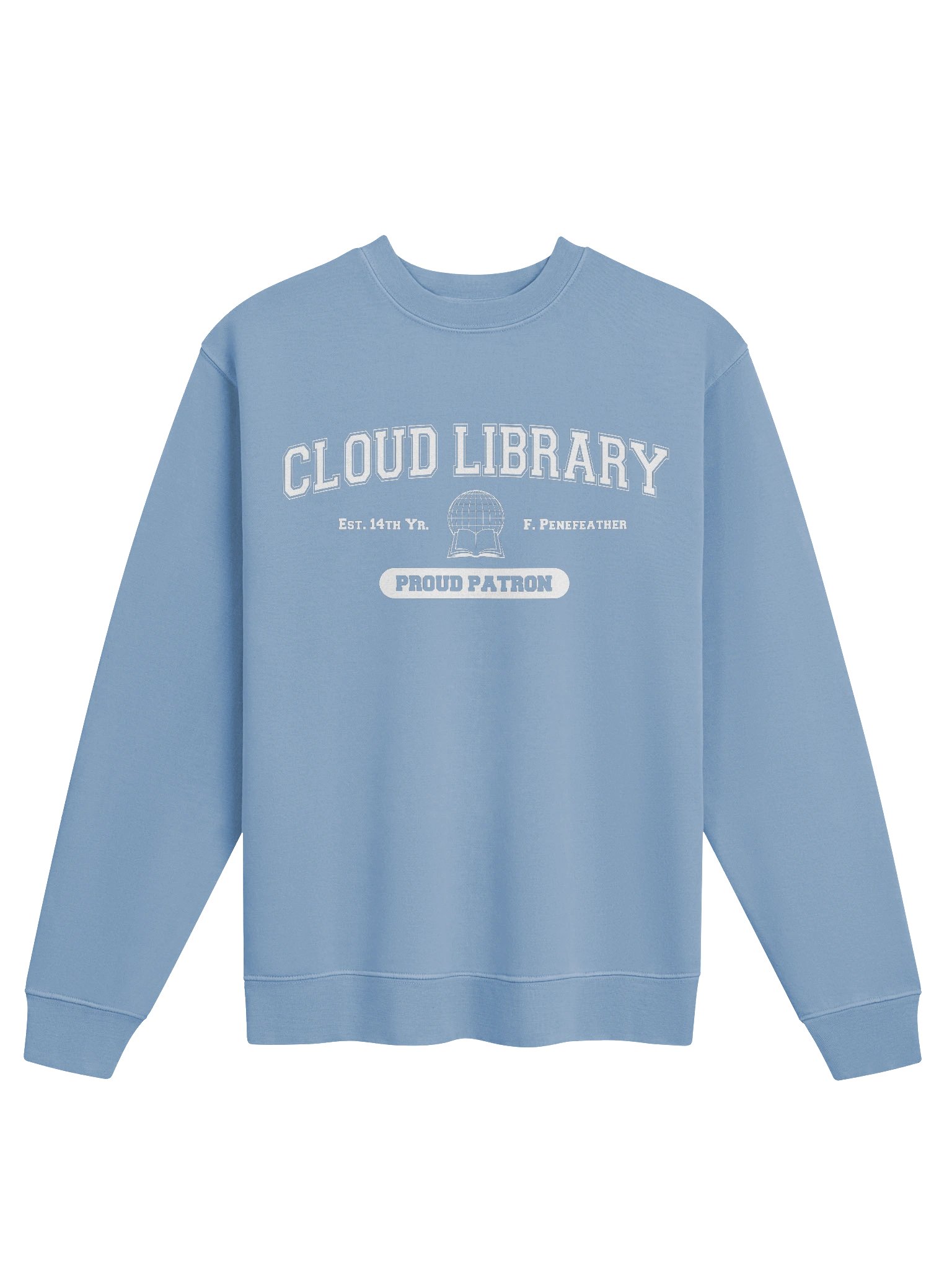 Collegiate Cloud Library Crewneck product image (1)