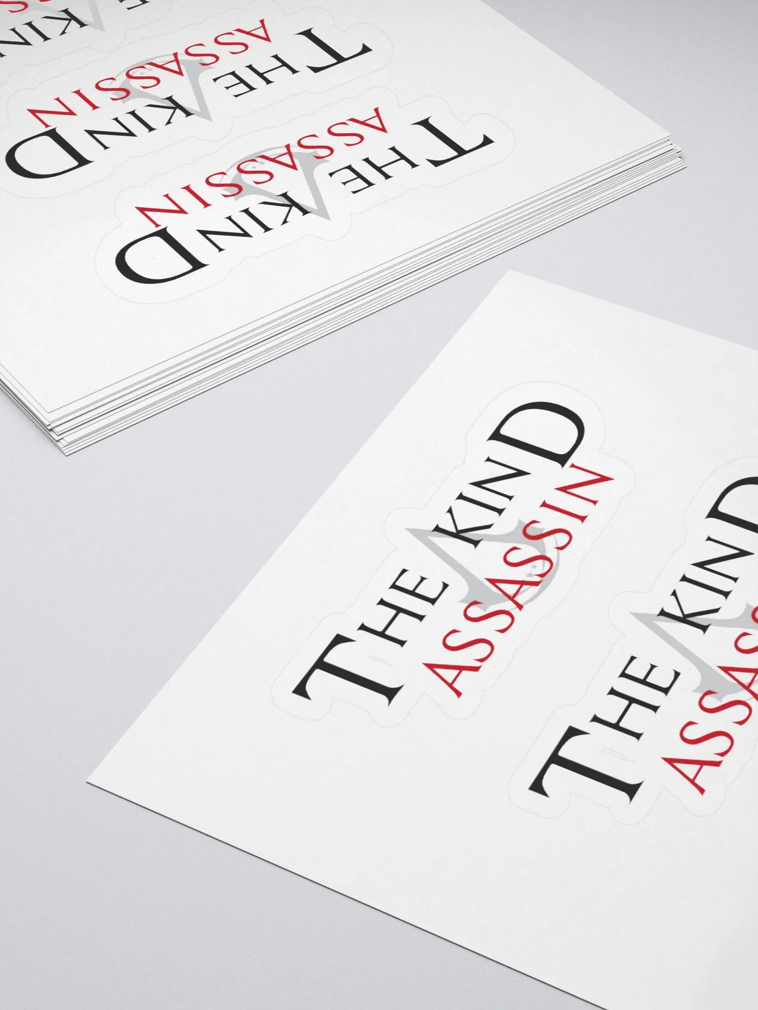 The Kind Assassin | Logo Sticker product image (4)