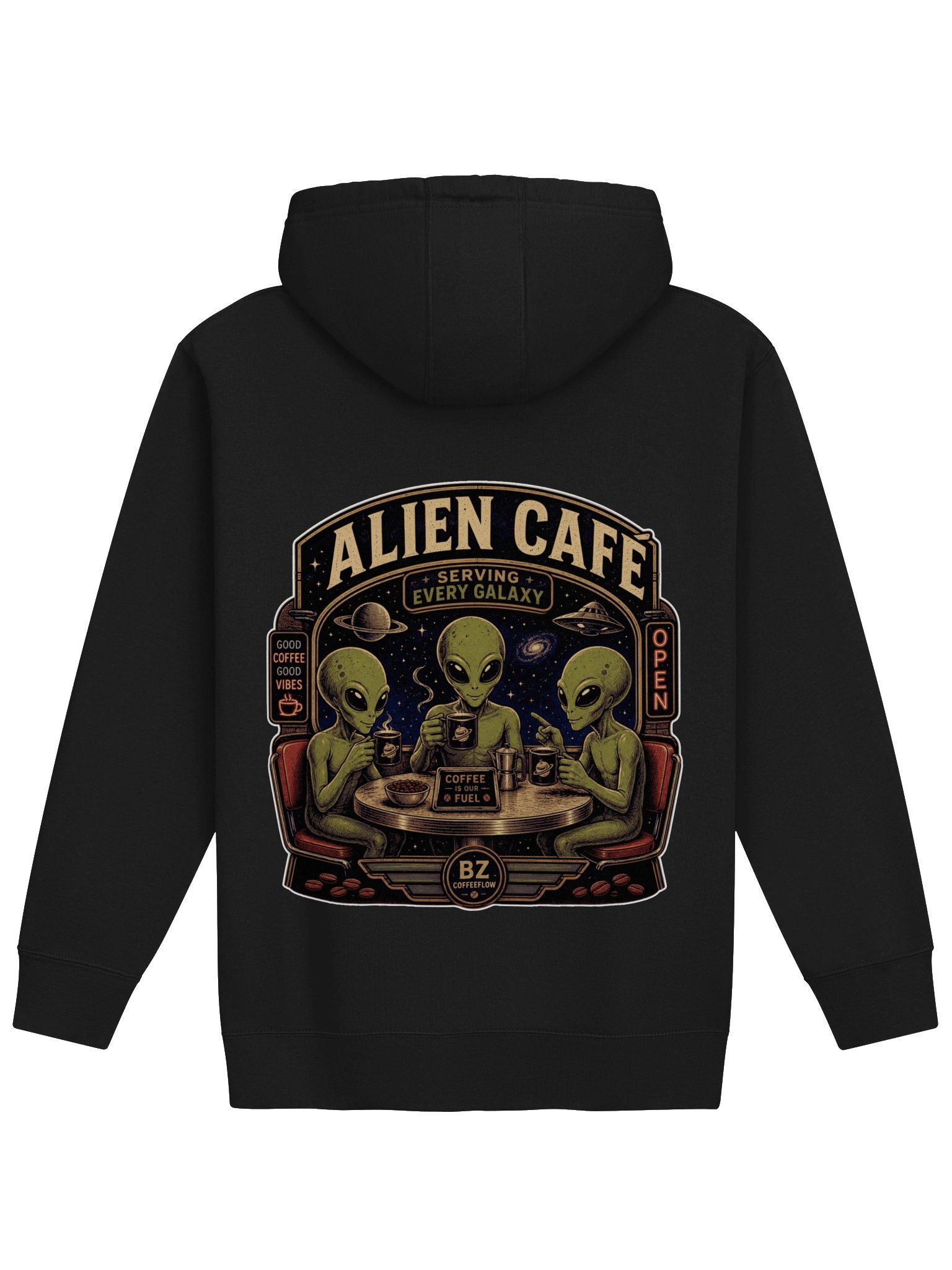 Alien Café – Serving Every Galaxy | Women’s Hoodie product image (18)