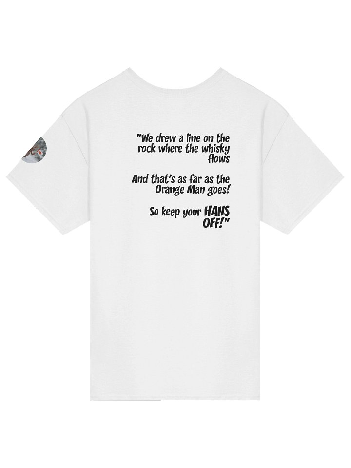 Operation: Hans Off! | Essential Character Tee (White) product image (2)